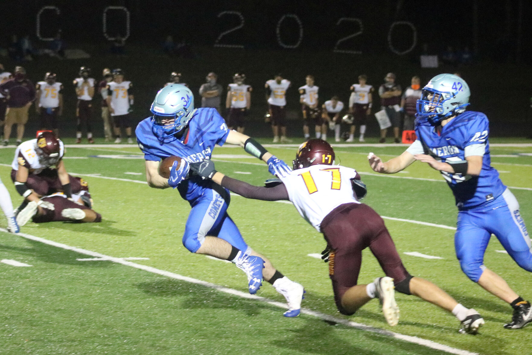 Cameron vs. Barron football 10-9-20